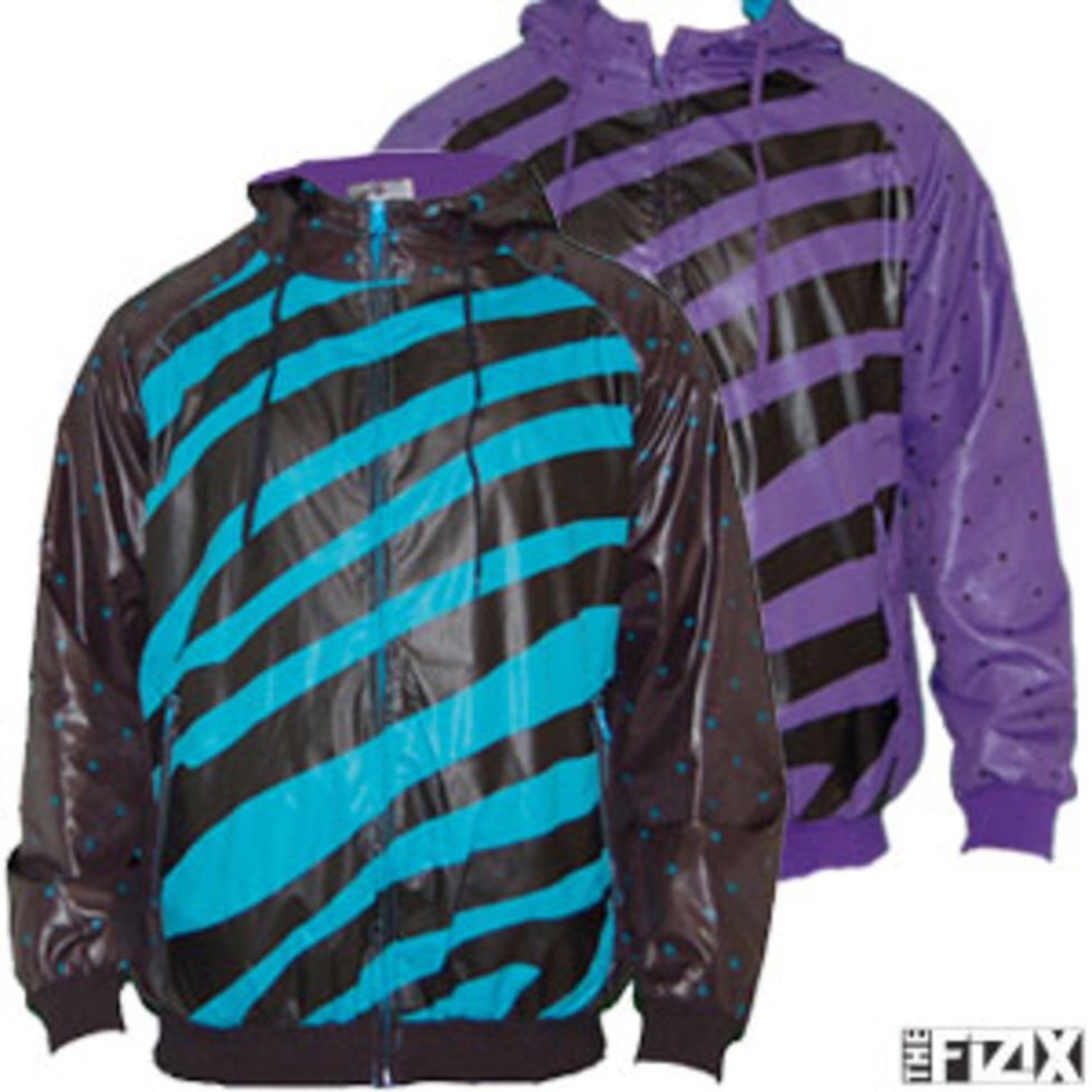 ROCKSMITH RARE TIGER WINDBREAKER WITH HOOD